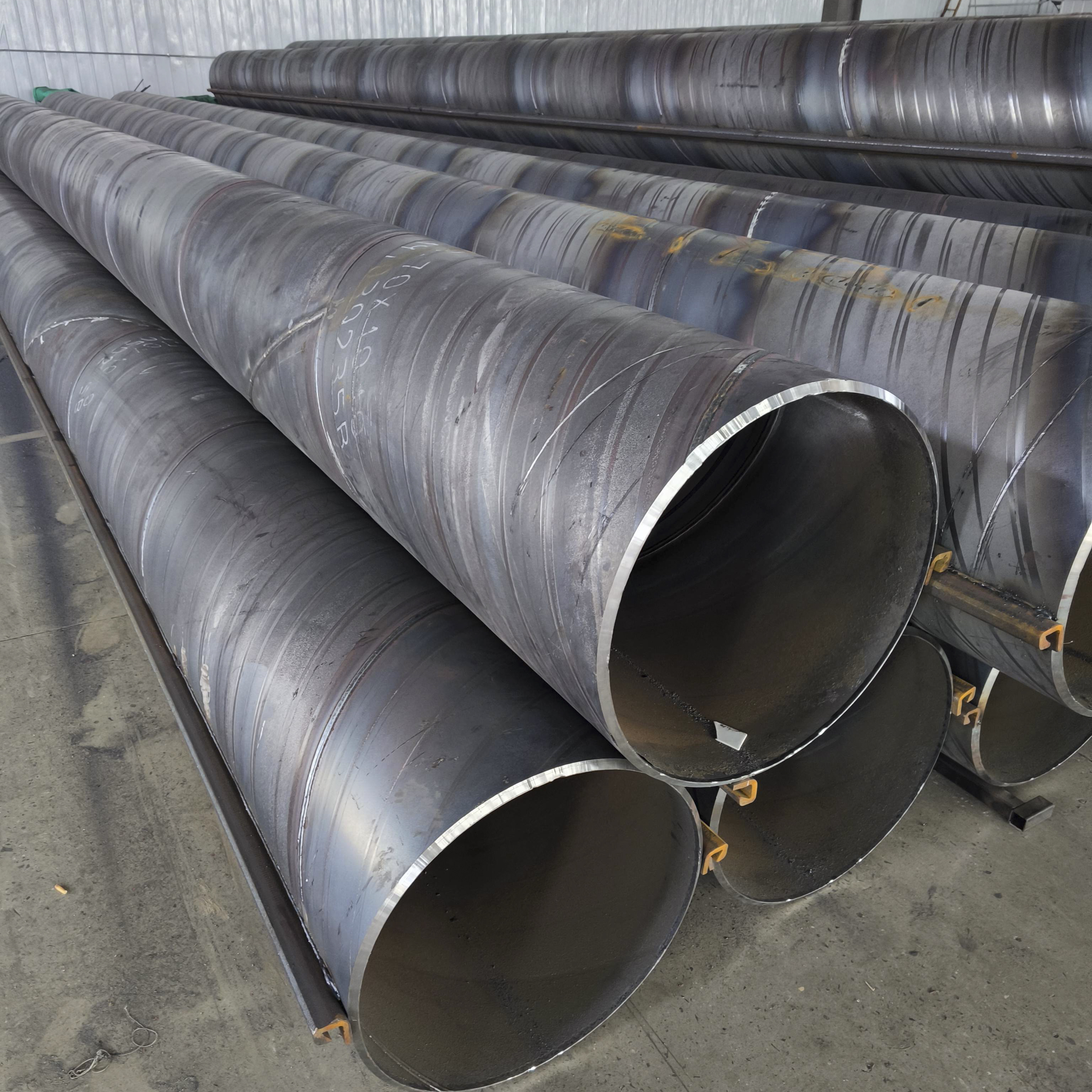 Steel pipe piles